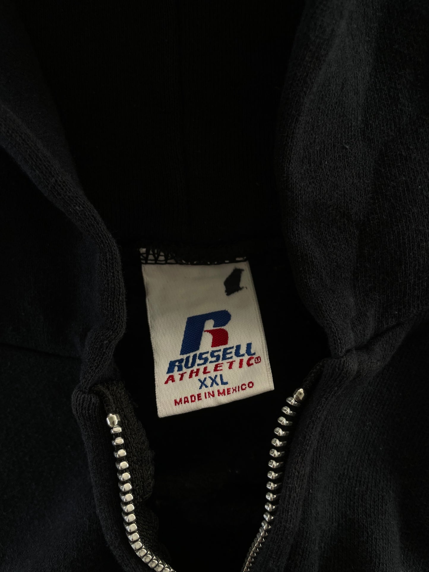 Vintage 1990s Russell Athletic Zip-Up Hoodie