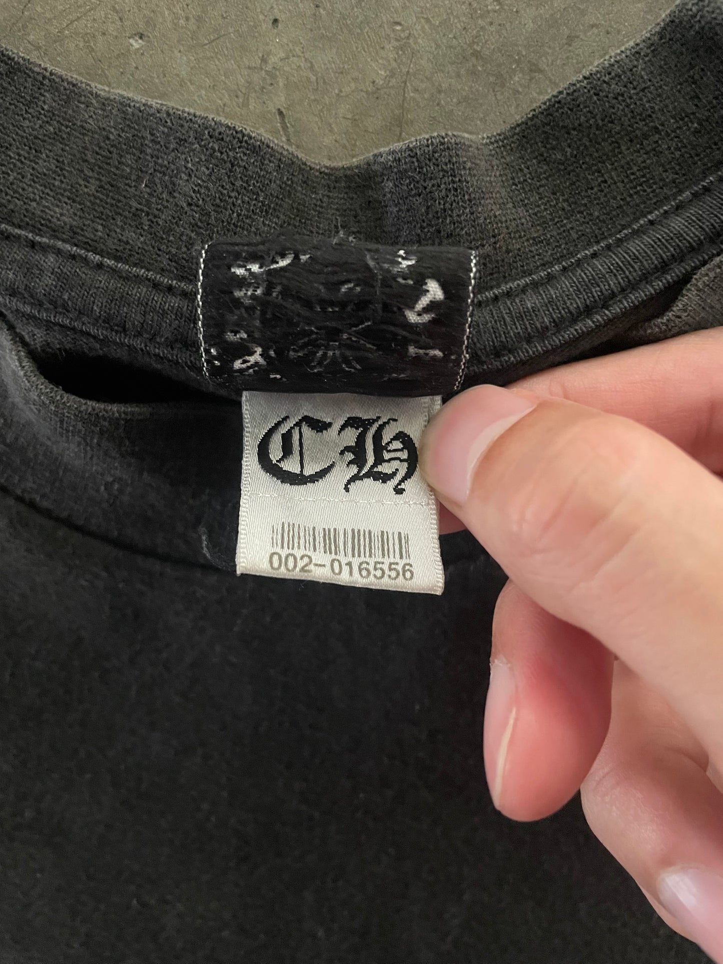 Vintage Chrome Hearts Flame Long Sleeve