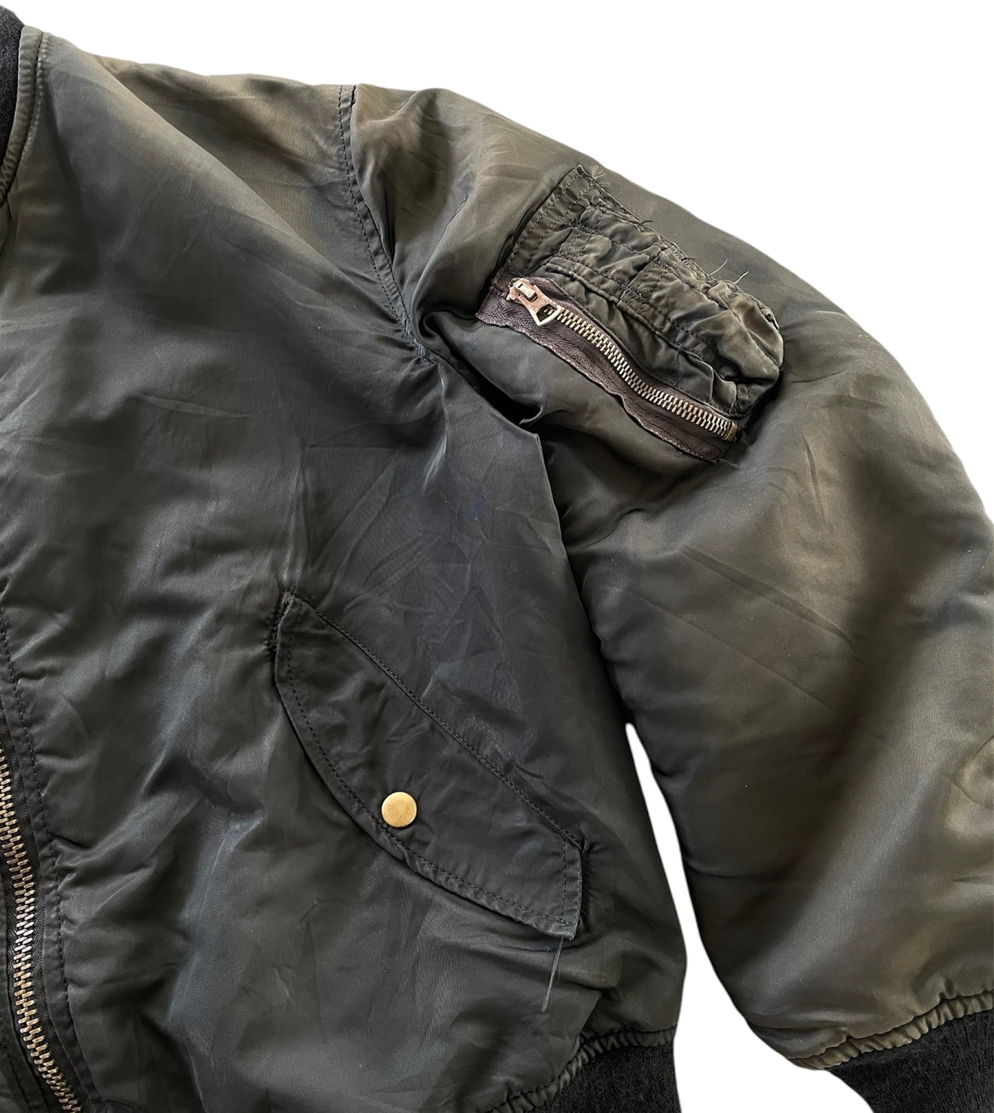 Vintage 1980s Alpha Industries Bomber Jacket