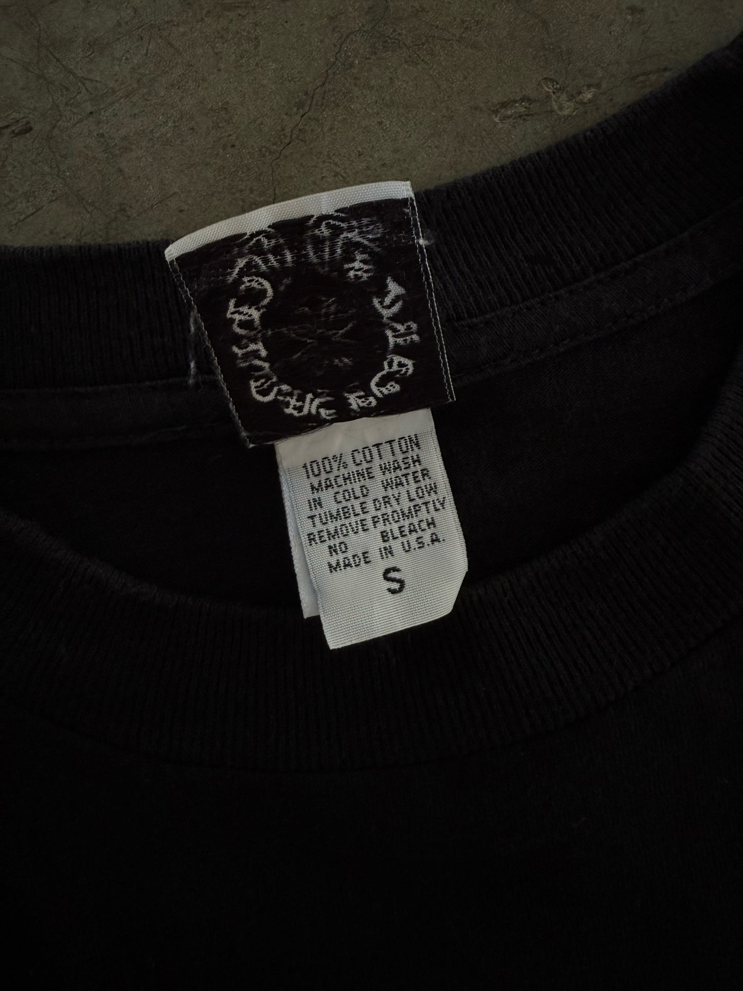 Vintage Chrome Hearts T Bar Cross T Shirt