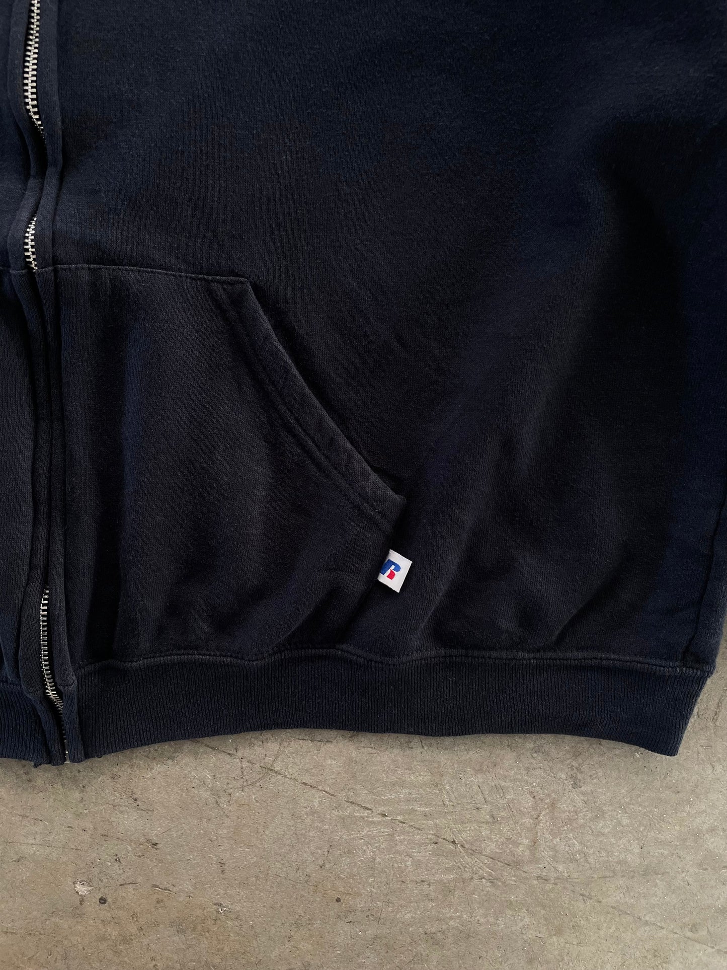 Vintage 1990s Russell Athletic Zip-Up Hoodie
