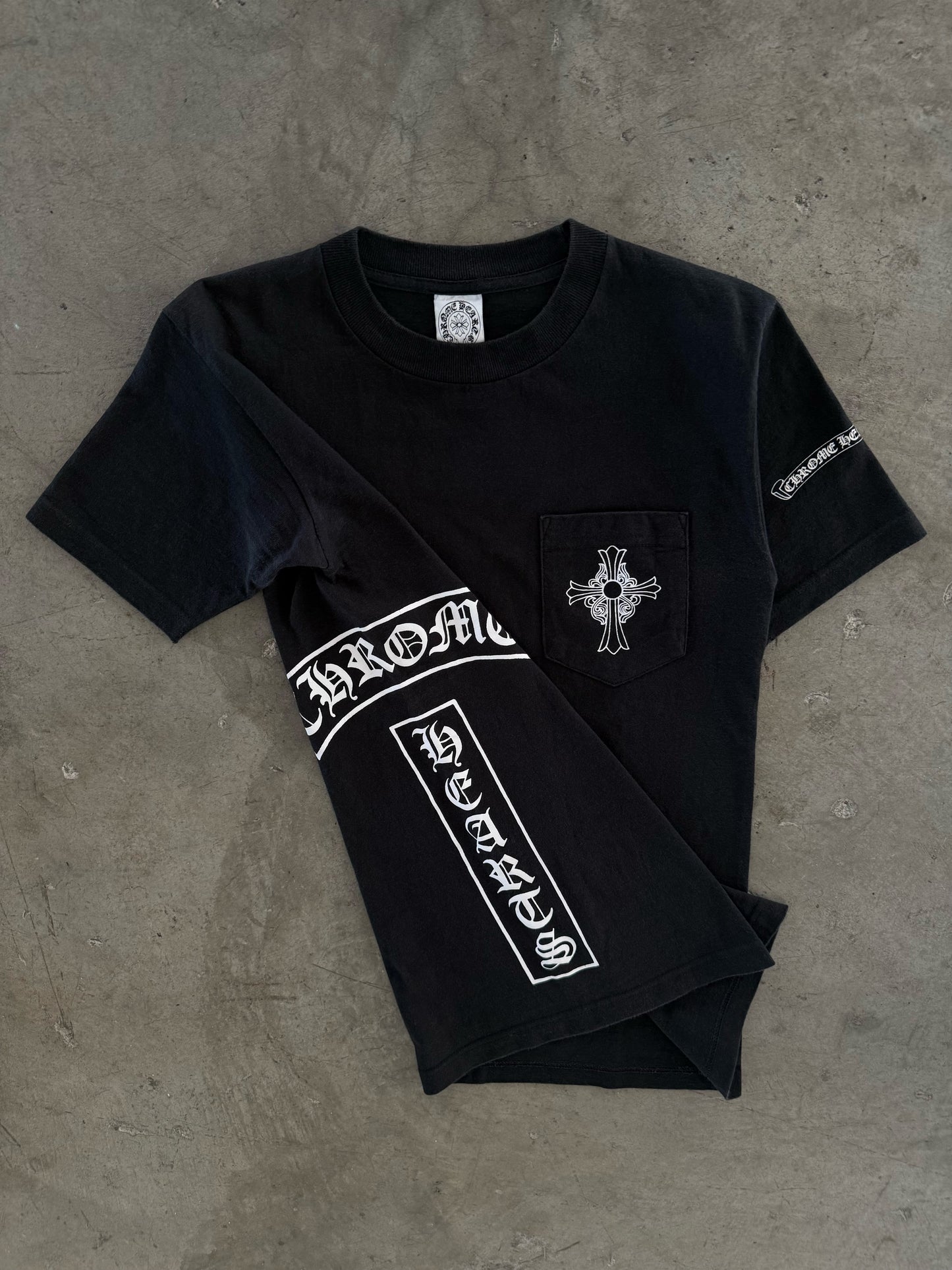 Vintage Chrome Hearts T Bar Cross T Shirt