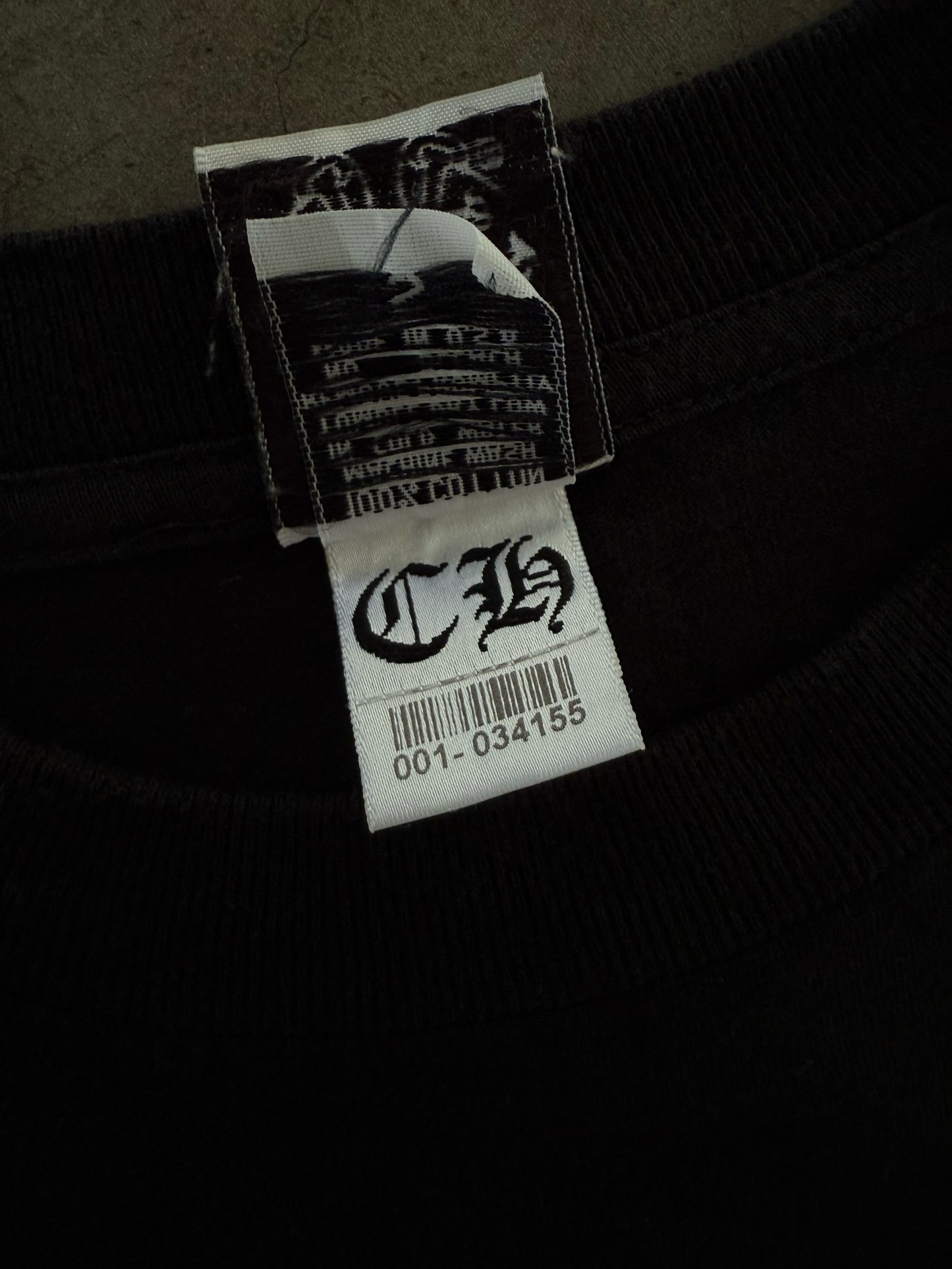 Vintage Chrome Hearts T Bar Cross T Shirt