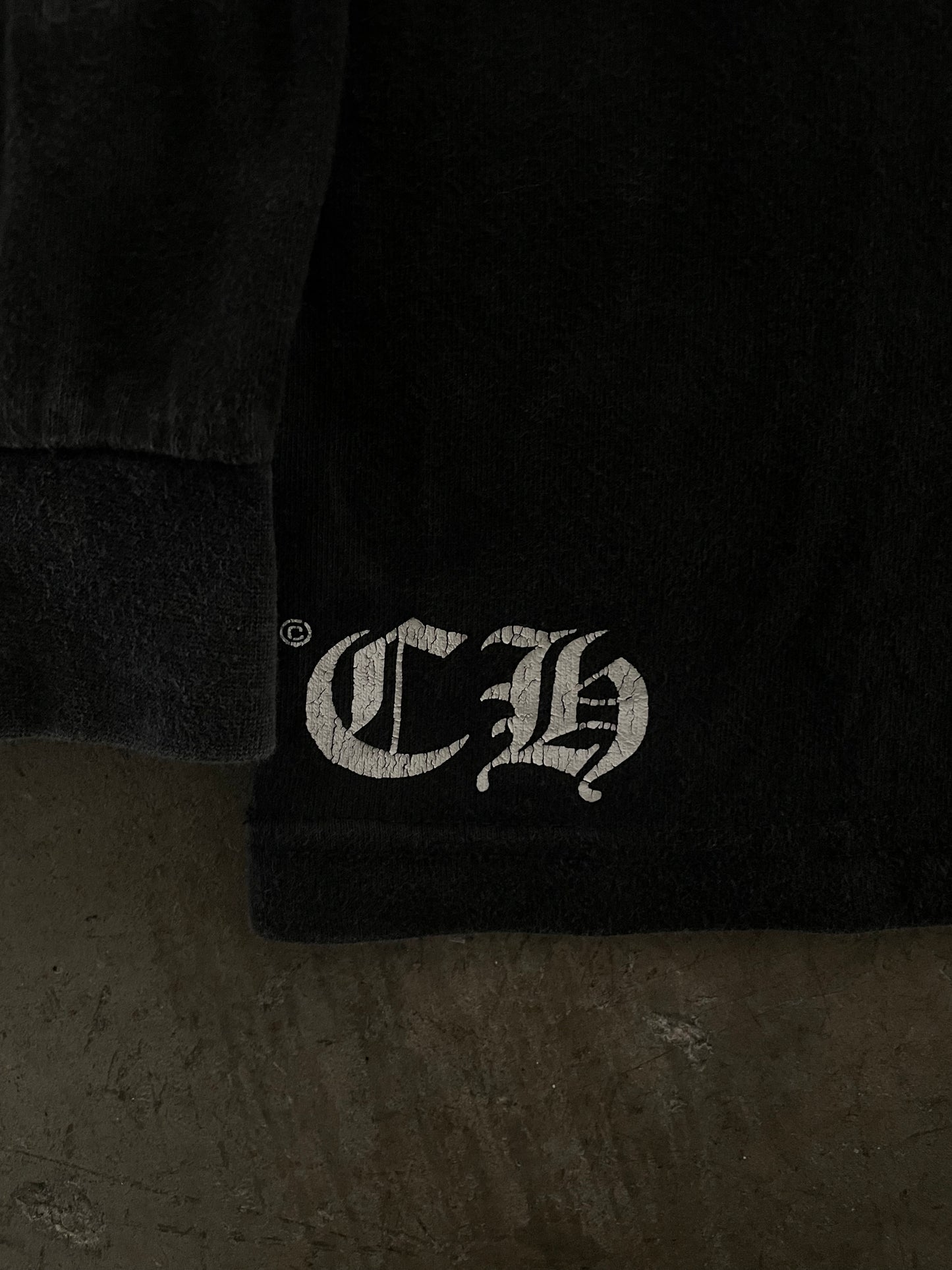 Vintage Chrome Hearts Flame Long Sleeve