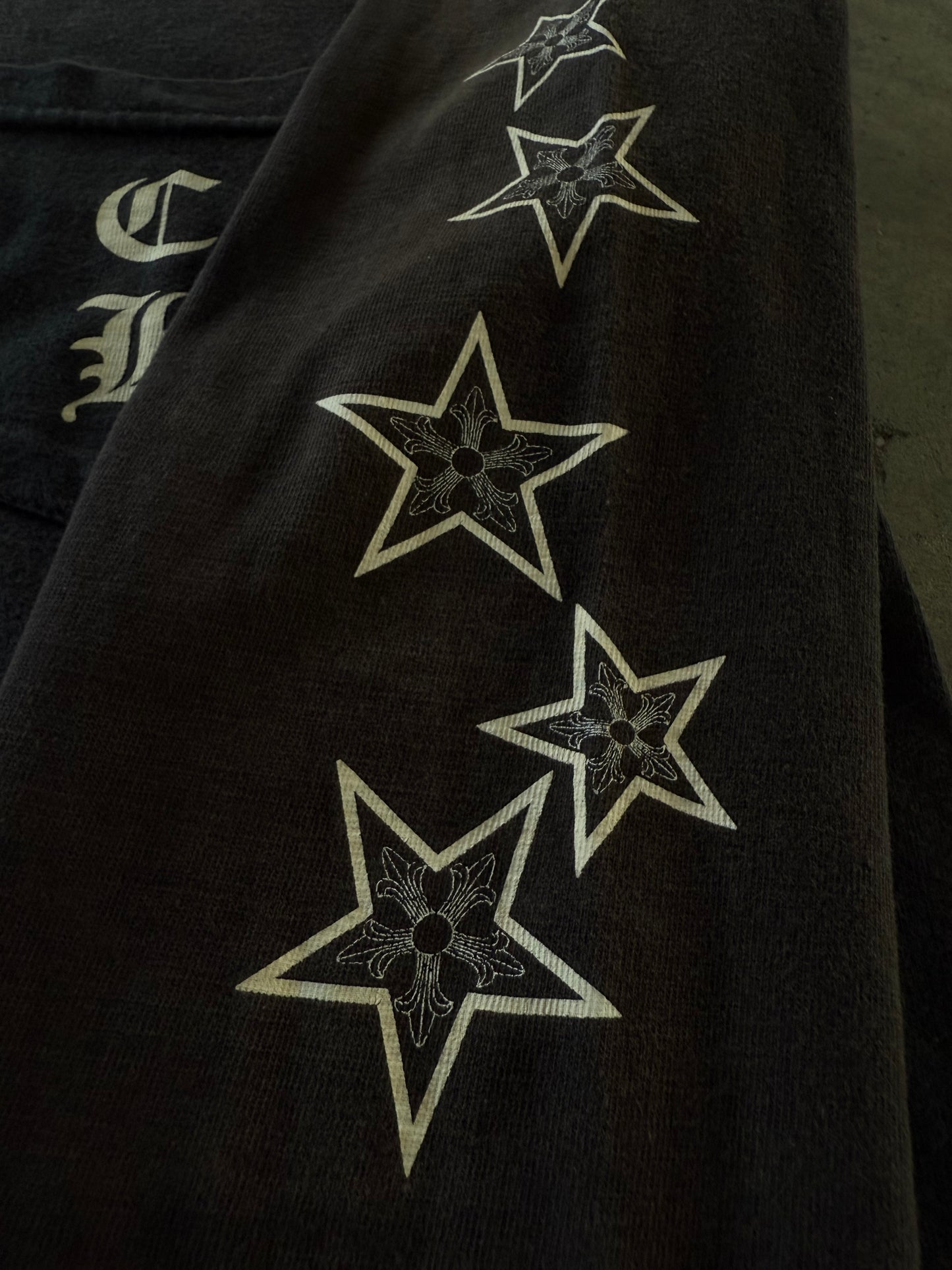 Vintage Chrome Hearts Stars Long Sleeve