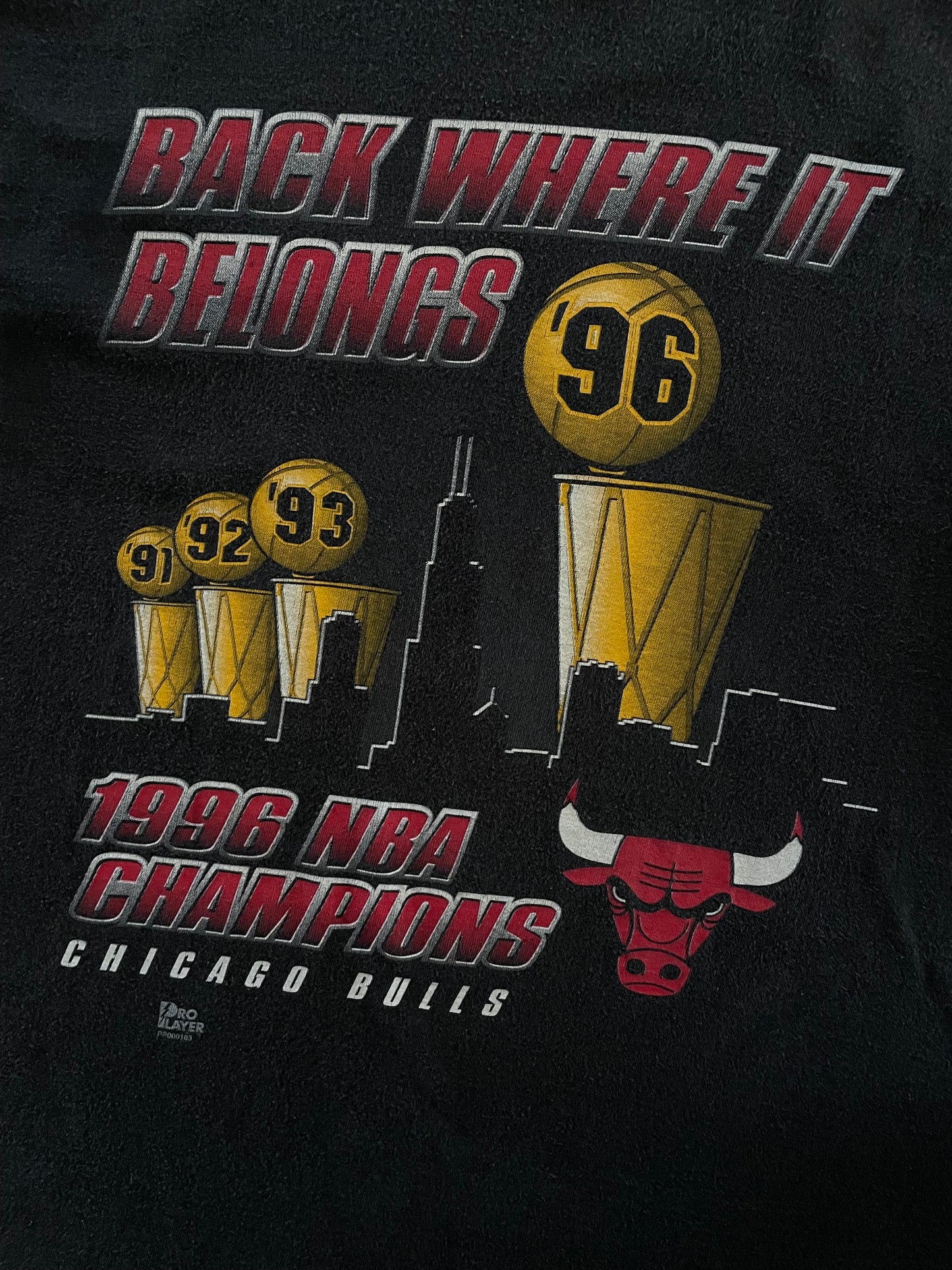 Vintage 1990s Chicago Bulls T-Shirt