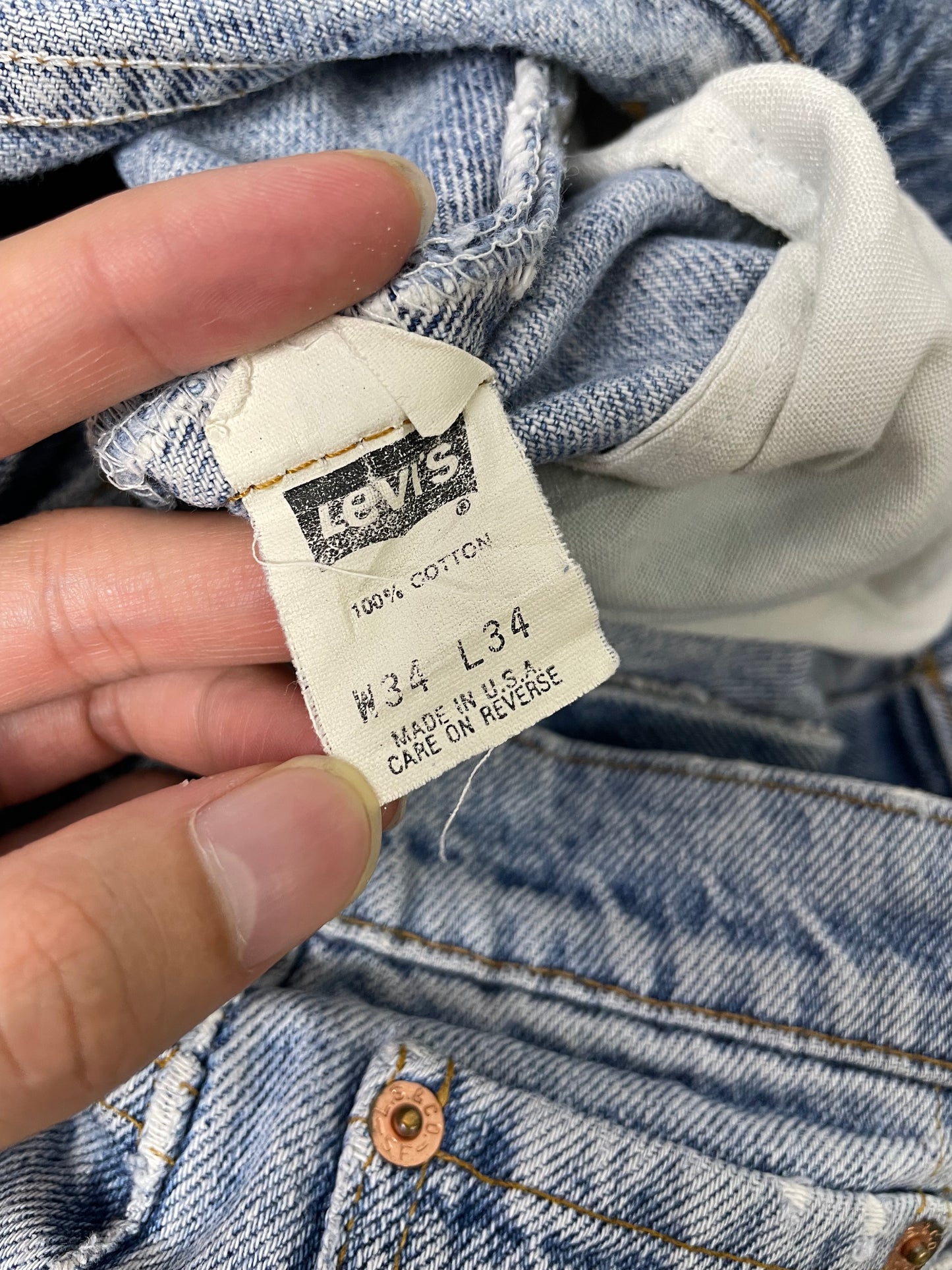 Vintage 1990s Levi’s 550 Jeans