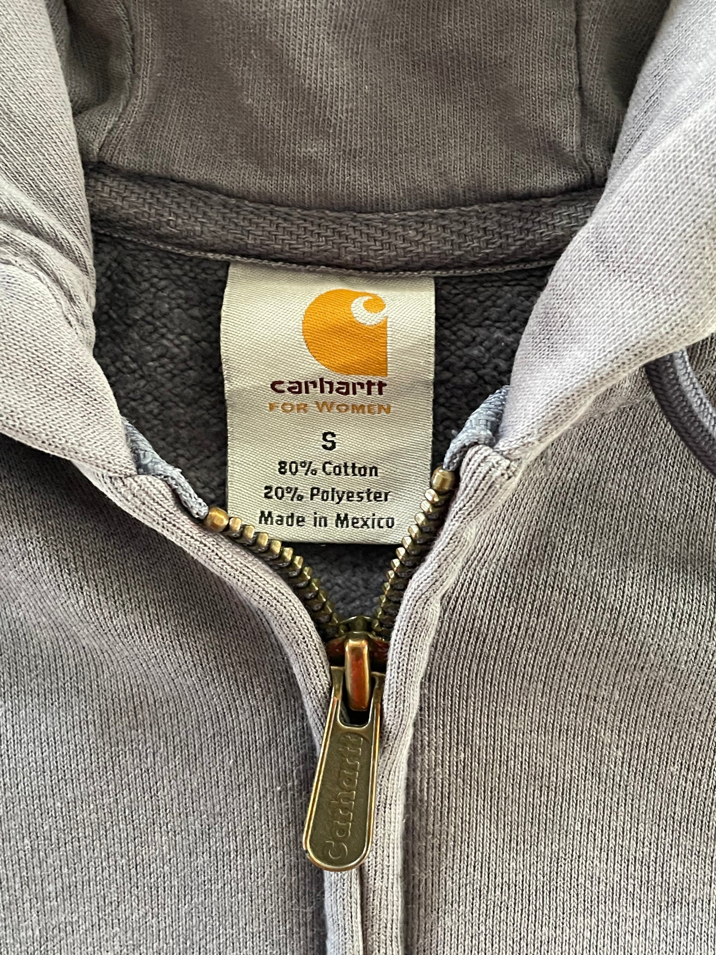 Vintage 1990s Carhartt Women Zipper Hoodie