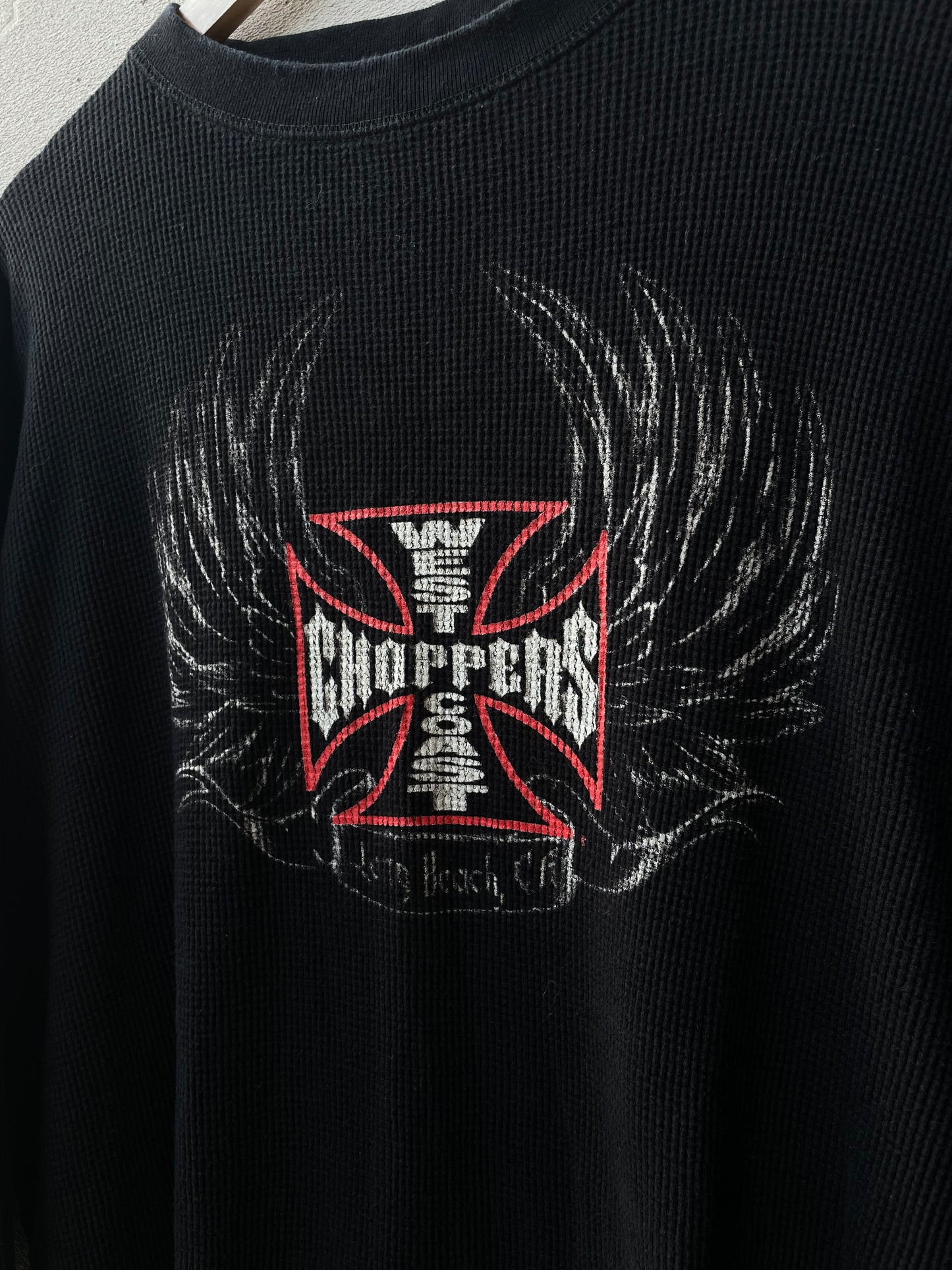 Vintage 2000s West Coast Choppers Knit Long Sleeve