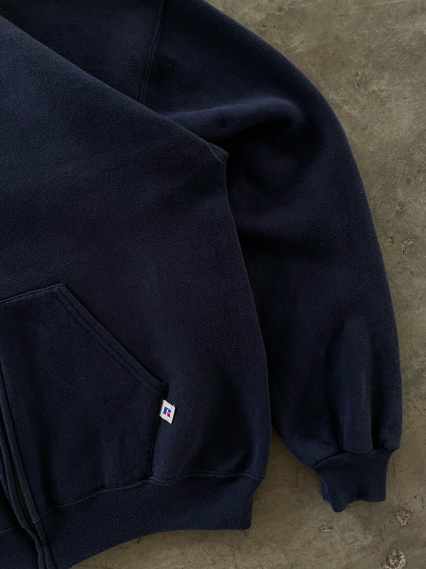 Vintage 1990s Russell Athletic Zip-Up Hoodie