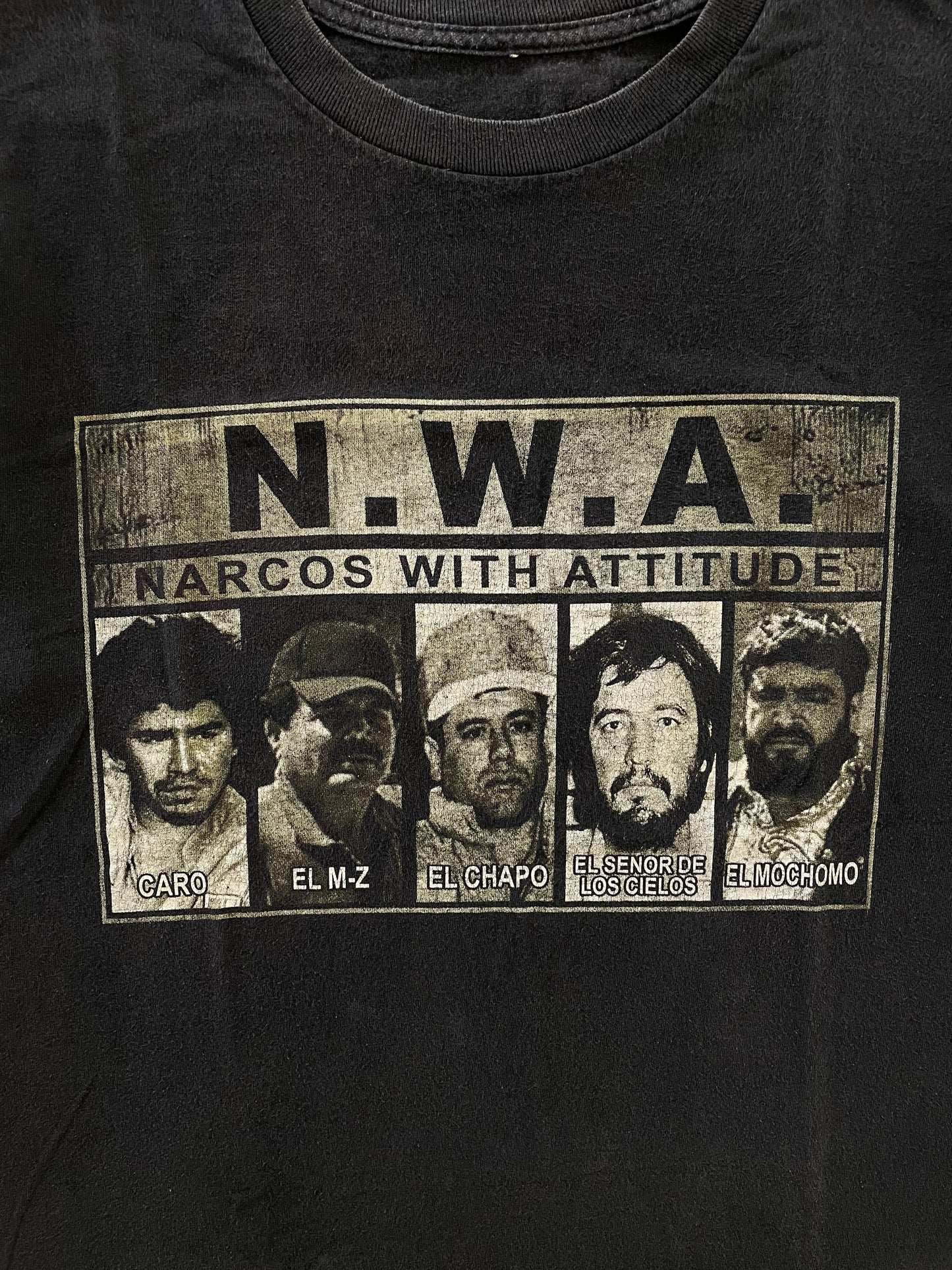 N.W.A “Narcos With Attitude” T-Shirt