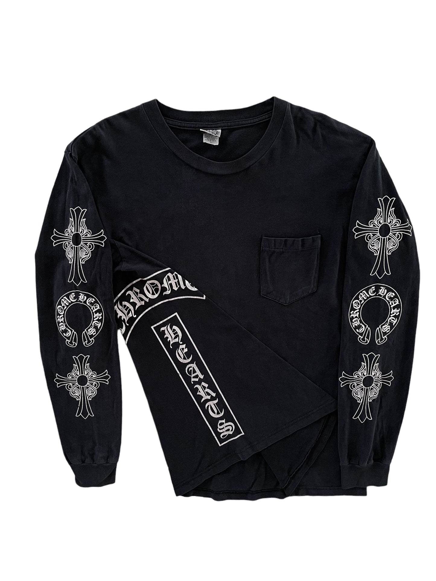 Chrome Hearts Side Logo T-Bar Long Sleeve