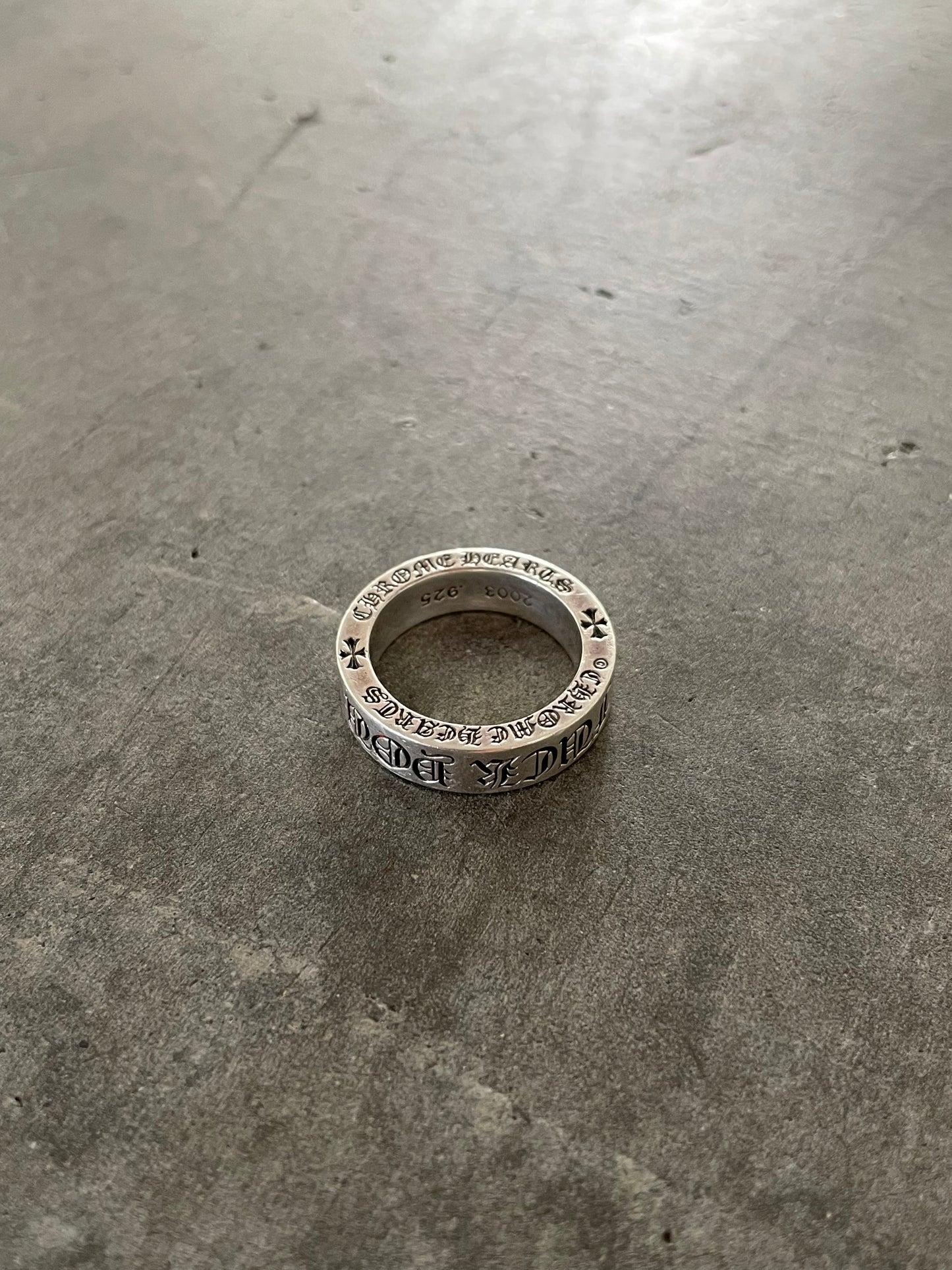 Chrome Hearts Spacer “FUCK YOU” Ring