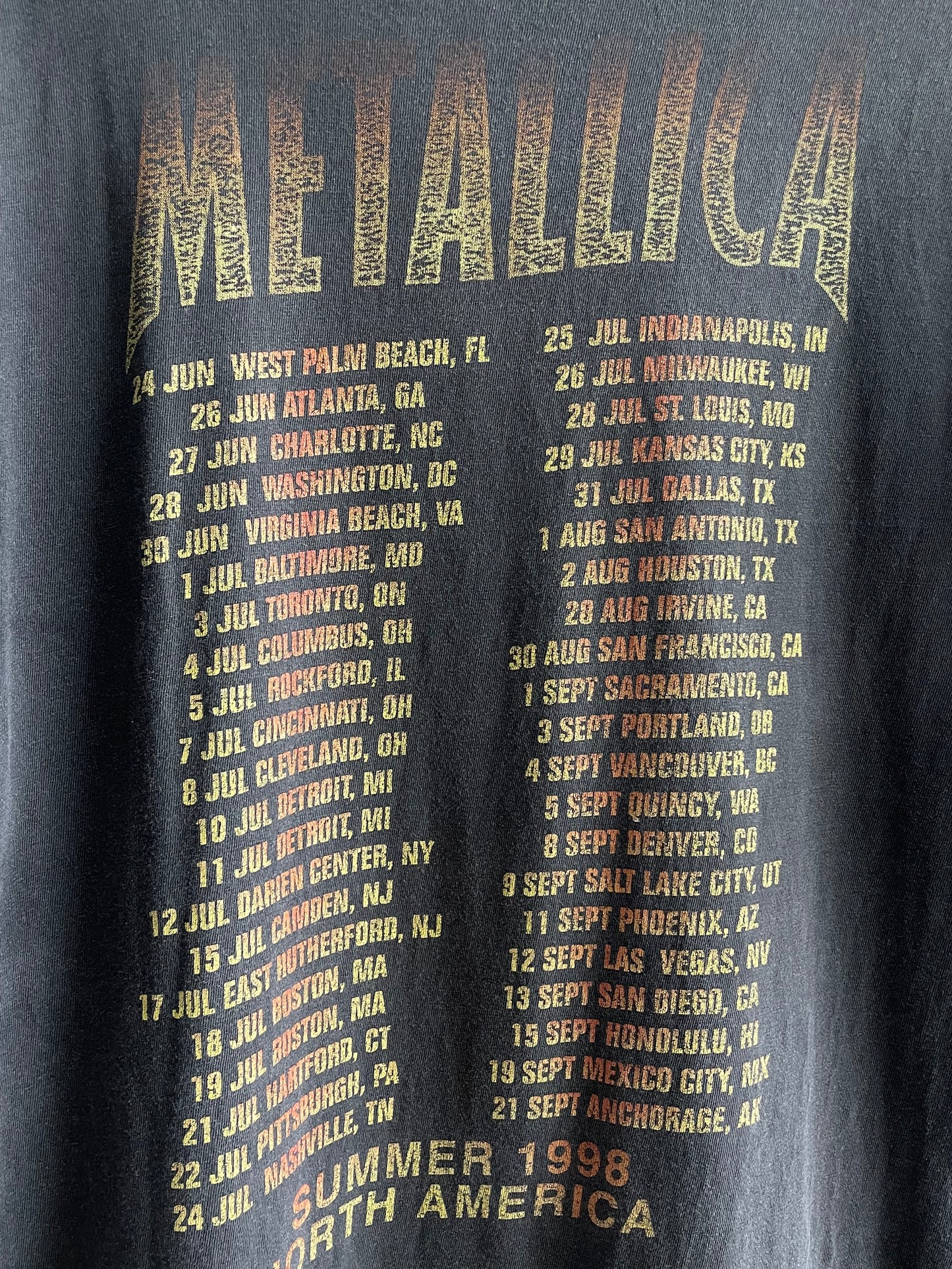 Vintage 1990s Metallica T-Shirt