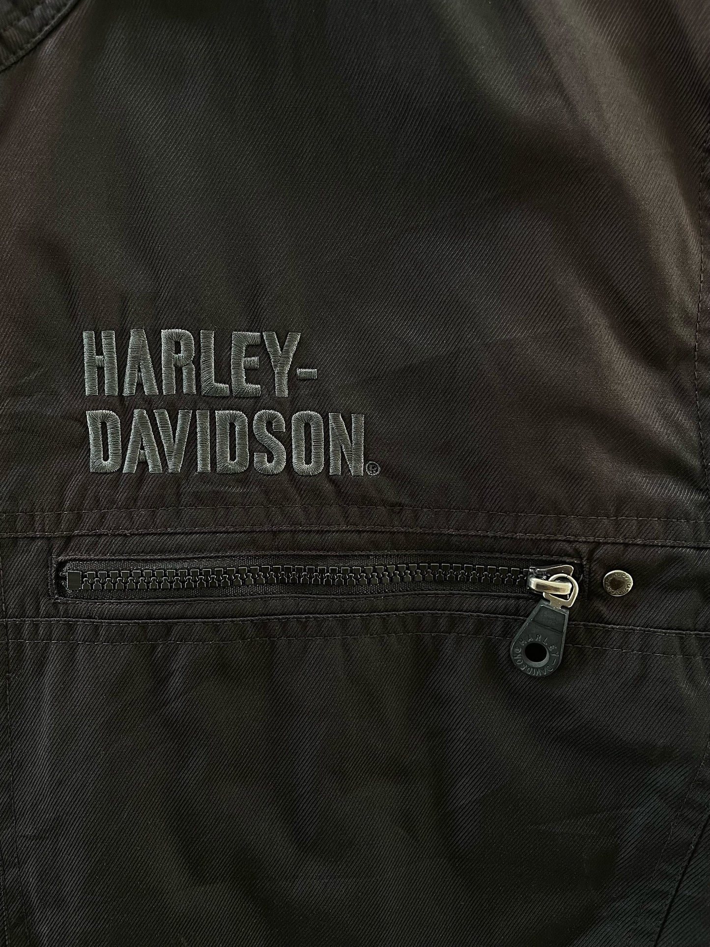 Vintage Faded Harley Davidson Jacket