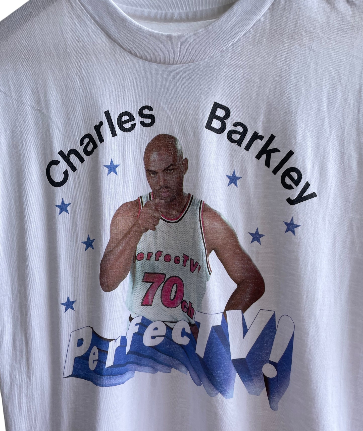 Vintage 1990s Charles Barkley Promo T-Shirt