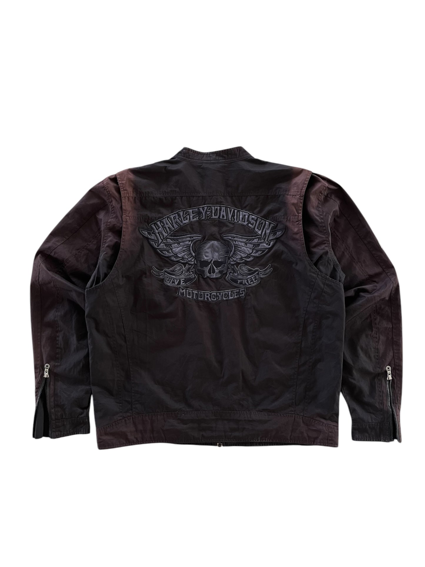 Vintage Faded Harley Davidson Jacket