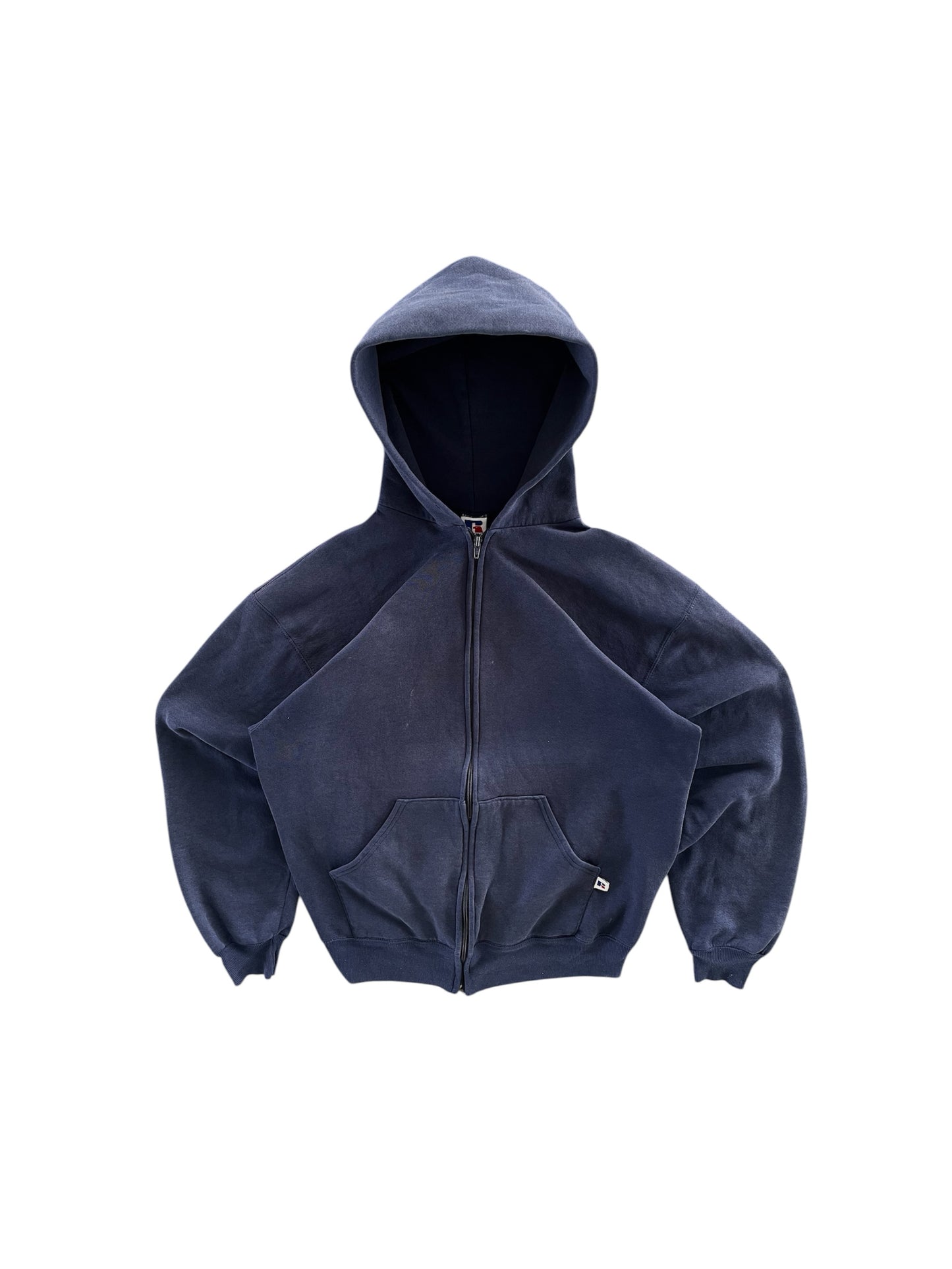 Vintage 1990s Russell Athletic Zip-Up Hoodie