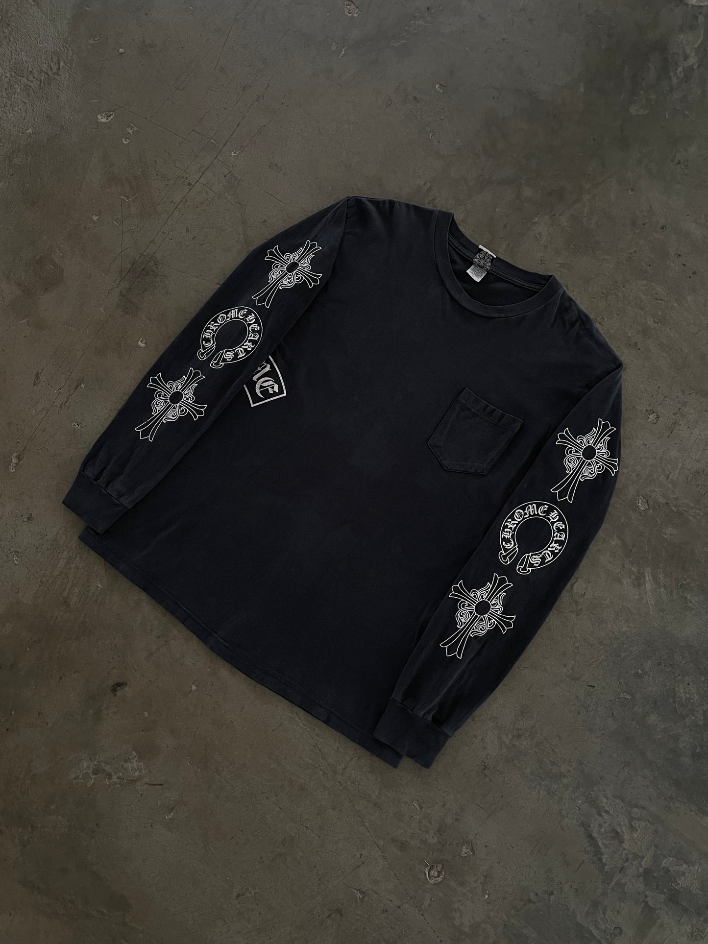 Chrome Hearts Side Logo T-Bar Long Sleeve