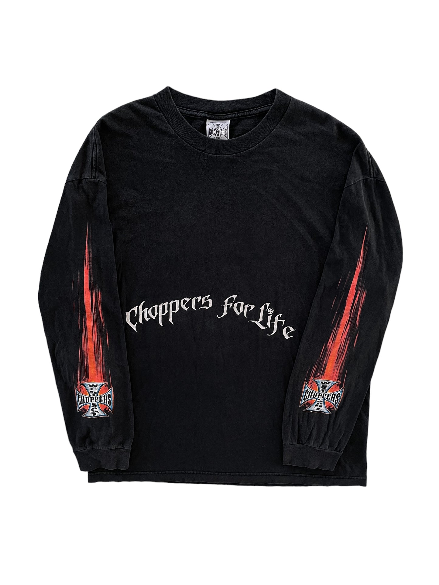 Vintage West Coast Choppers Long Sleeve Flame