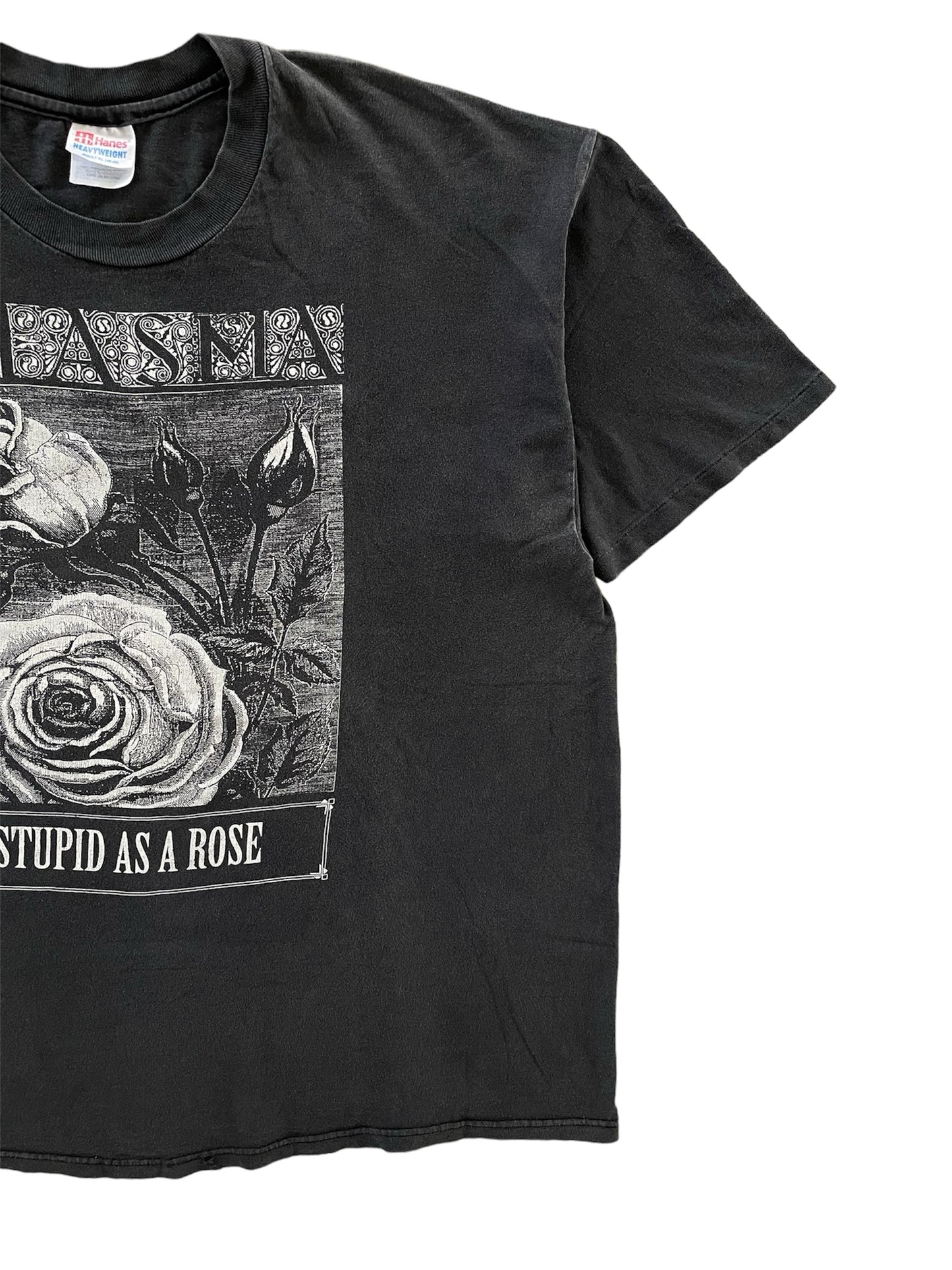 Vintage "STUPID AS A ROSE" Art T-Shirt